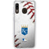 MLB Kansas City Royals Game Ball Galaxy A20 Clear Case