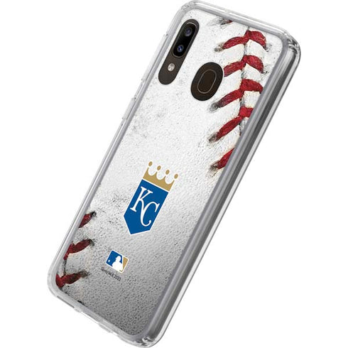 MLB Kansas City Royals Game Ball Galaxy A20 Clear Case