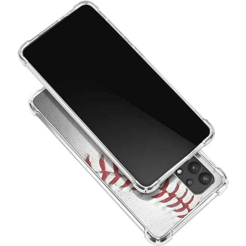 MLB Kansas City Royals Game Ball Galaxy A32 5G Clear Case