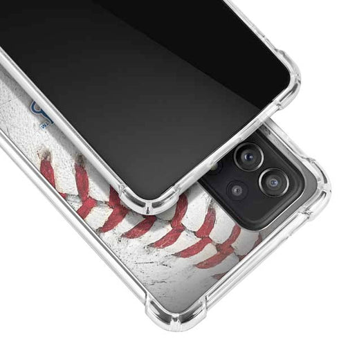 MLB Kansas City Royals Game Ball Galaxy A52 5G Clear Case