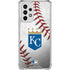 MLB Kansas City Royals Game Ball Galaxy A53 5G Clear Case