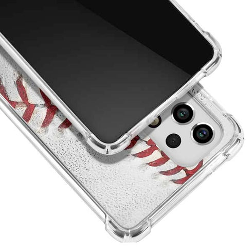 MLB Kansas City Royals Game Ball Galaxy A53 5G Clear Case