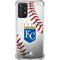 MLB Kansas City Royals Game Ball Galaxy A72 5G Clear Case