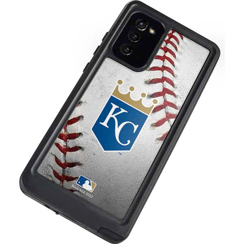 MLB Kansas City Royals Game Ball Galaxy Note20 5G Waterproof Case