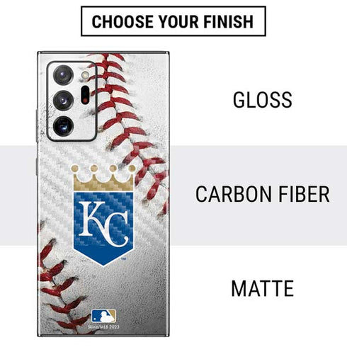 MLB Kansas City Royals Game Ball Galaxy Note20 Ultra 5G Skin