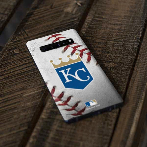MLB Kansas City Royals Game Ball Galaxy S10 Plus Skin