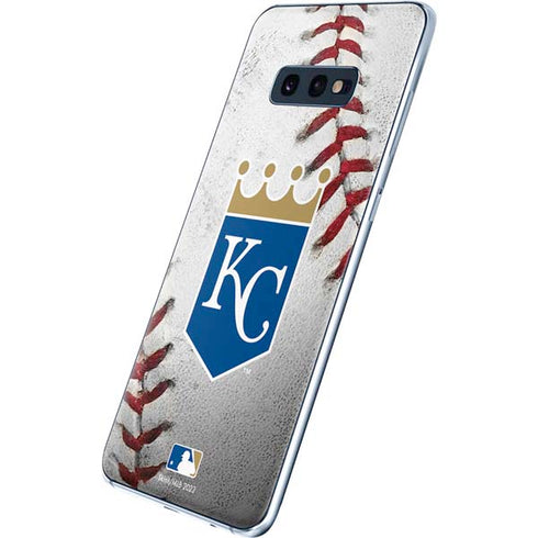 MLB Kansas City Royals Game Ball Galaxy S10e Skin