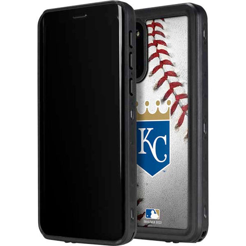 MLB Kansas City Royals Game Ball Galaxy S20 Plus Waterproof Case
