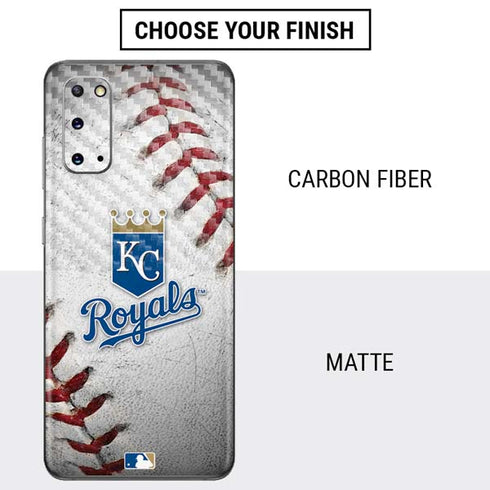 MLB Kansas City Royals Game Ball Galaxy S20 Skin
