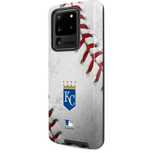 MLB Kansas City Royals Game Ball Galaxy S20 Ultra 5G Pro Case