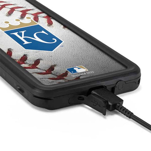 MLB Kansas City Royals Game Ball Galaxy S20 Waterproof Case