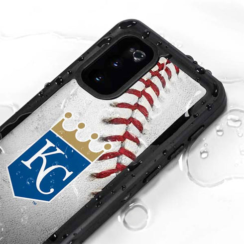 MLB Kansas City Royals Game Ball Galaxy S20 Waterproof Case