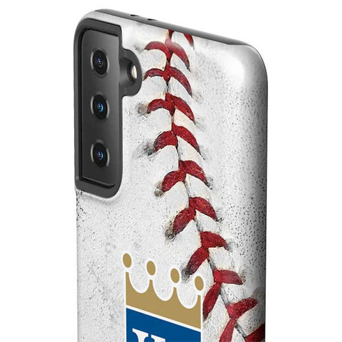 MLB Kansas City Royals Game Ball Galaxy S21 Plus 5G Pro Case