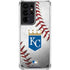 MLB Kansas City Royals Game Ball Galaxy S21 Ultra 5G Clear Case
