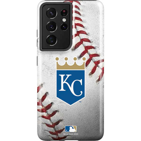 MLB Kansas City Royals Game Ball Galaxy S21 Ultra 5G Pro Case