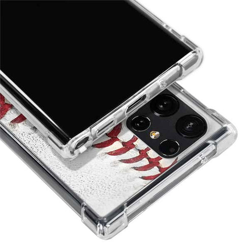 MLB Kansas City Royals Game Ball Galaxy S22 Ultra Clear Case