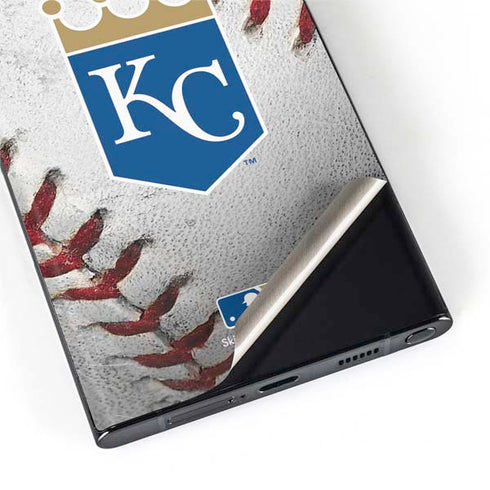 MLB Kansas City Royals Game Ball Galaxy S22 Ultra Skin