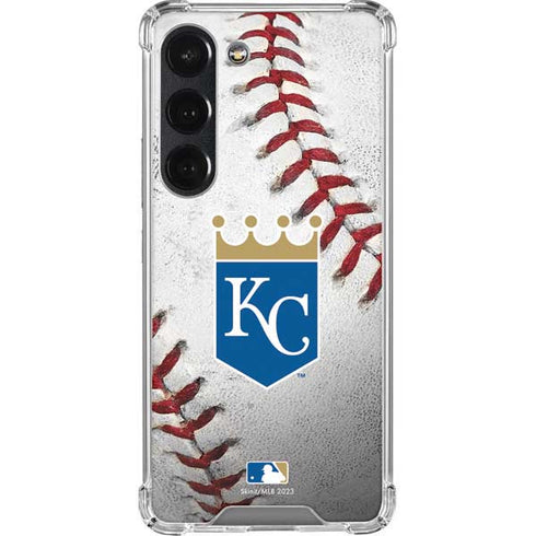 MLB Kansas City Royals Game Ball Galaxy S23 Clear Case