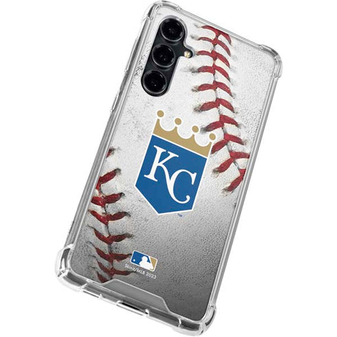 MLB Kansas City Royals Game Ball Galaxy S23 FE Clear Case