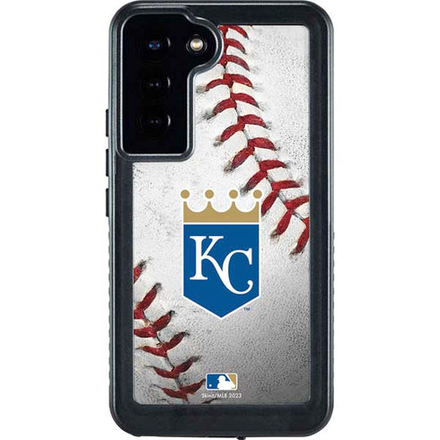 MLB Kansas City Royals Game Ball Galaxy S23 Plus Waterproof Case