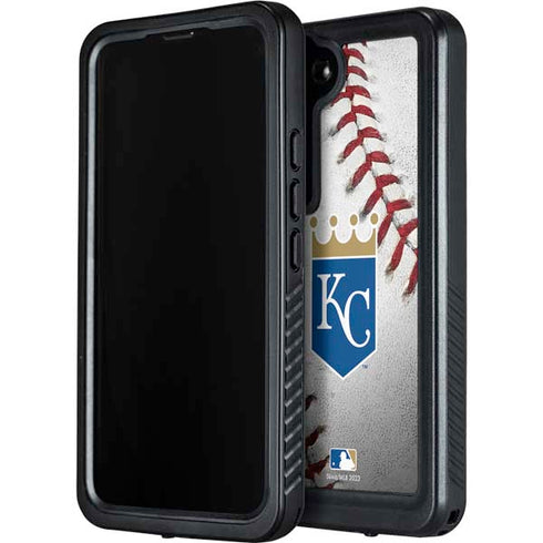 MLB Kansas City Royals Game Ball Galaxy S23 Plus Waterproof Case