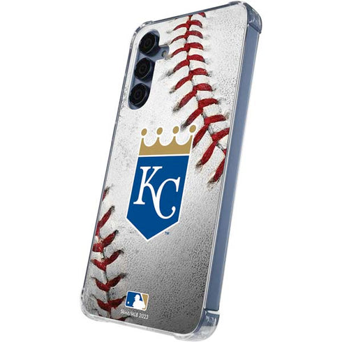 MLB Kansas City Royals Game Ball Galaxy S24 Clear Case