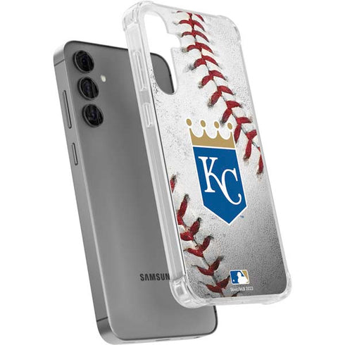 MLB Kansas City Royals Game Ball Galaxy S24 Plus Clear Case