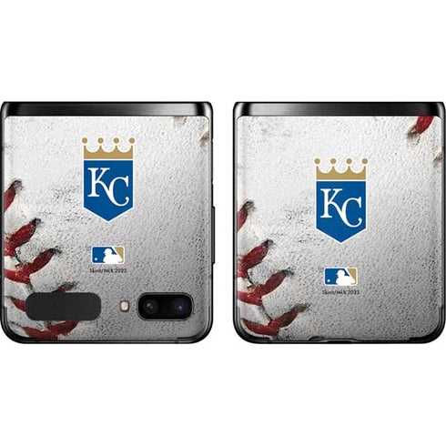 MLB Kansas City Royals Game Ball Galaxy Z Flip Skin