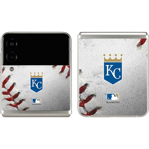 MLB Kansas City Royals Game Ball Galaxy Z Flip3 5G Skin