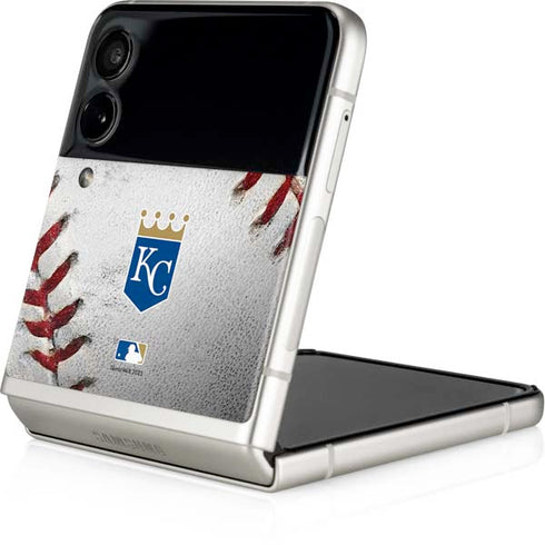 MLB Kansas City Royals Game Ball Galaxy Z Flip3 5G Skin