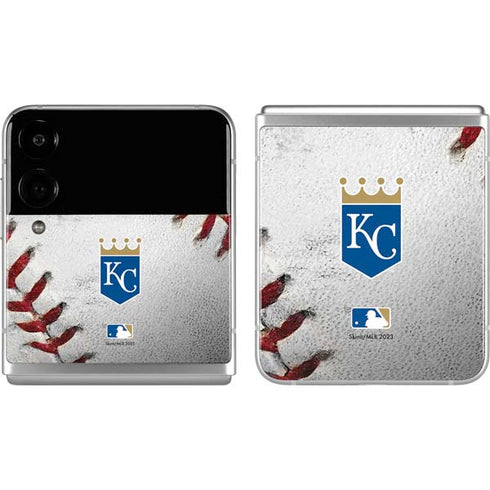 MLB Kansas City Royals Game Ball Galaxy Z Flip4 5G Skin