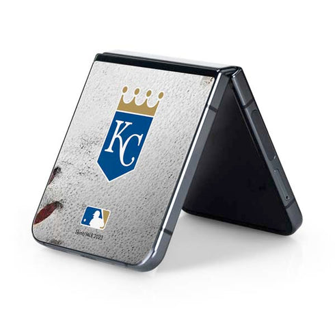 MLB Kansas City Royals Game Ball Galaxy Z Flip5 5G Skin