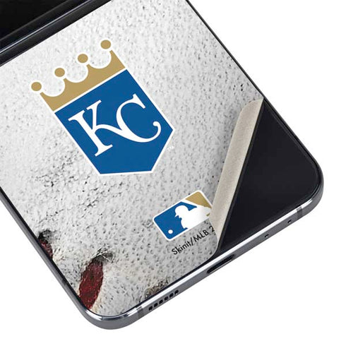 MLB Kansas City Royals Game Ball Galaxy Z Flip5 5G Skin