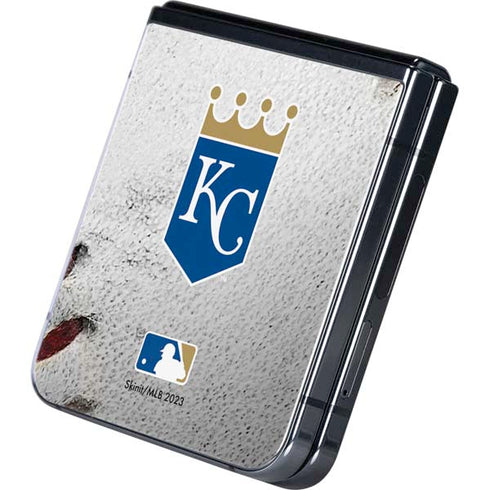 MLB Kansas City Royals Game Ball Galaxy Z Flip5 5G Skin
