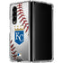 MLB Kansas City Royals Game Ball Galaxy Z Fold4 5G Clear Case