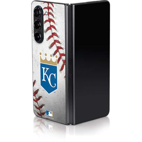 MLB Kansas City Royals Game Ball Galaxy Z Fold5 5G Skin