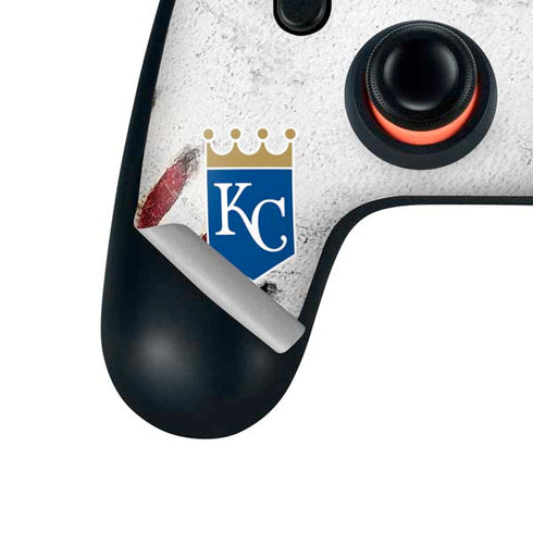 MLB Kansas City Royals Game Ball Google Stadia Controller Skin
