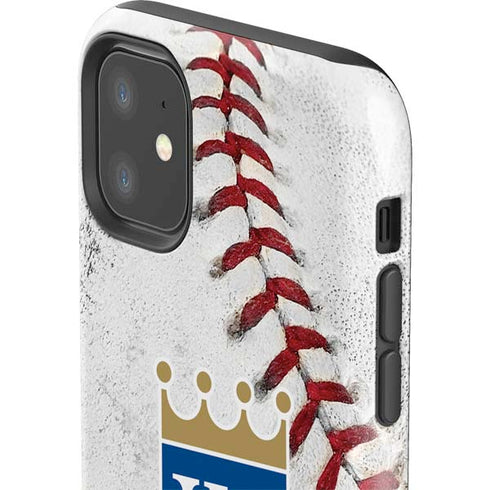 MLB Kansas City Royals Game Ball iPhone 11 Impact Case