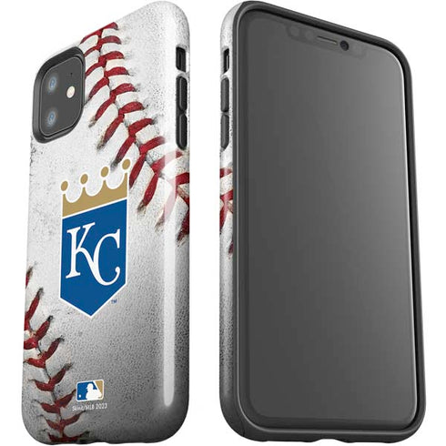 MLB Kansas City Royals Game Ball iPhone 11 Impact Case