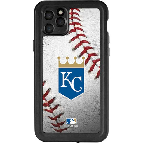 MLB Kansas City Royals Game Ball iPhone 11 Pro Max Waterproof Case