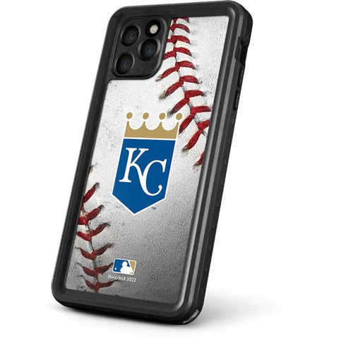 MLB Kansas City Royals Game Ball iPhone 11 Pro Max Waterproof Case