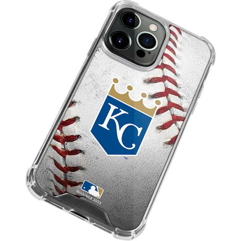 MLB Kansas City Royals Game Ball iPhone 13 Pro Clear Case