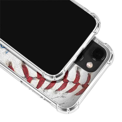MLB Kansas City Royals Game Ball iPhone 15 Plus Clear Case
