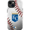 MLB Kansas City Royals Game Ball iPhone 15 Plus Impact Case