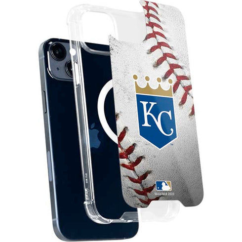MLB Kansas City Royals Game Ball iPhone 15 Plus MagSafe Case
