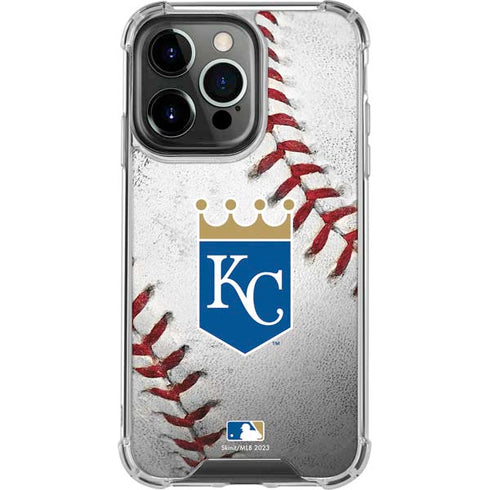 MLB Kansas City Royals Game Ball iPhone 15 Pro Clear Case