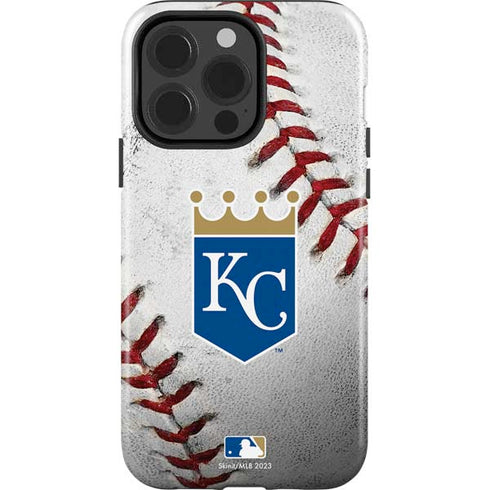 MLB Kansas City Royals Game Ball iPhone 14 Pro Impact Case