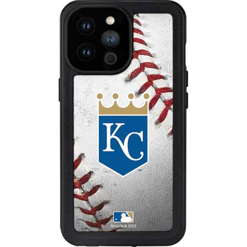 MLB Kansas City Royals Game Ball iPhone 14 Pro Max Waterproof Case