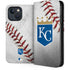 MLB Kansas City Royals Game Ball iPhone 15 Plus Folio Case