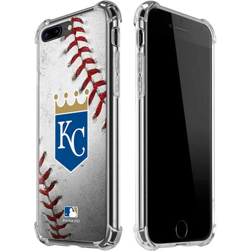 MLB Kansas City Royals Game Ball iPhone 7/8 Plus Clear Case